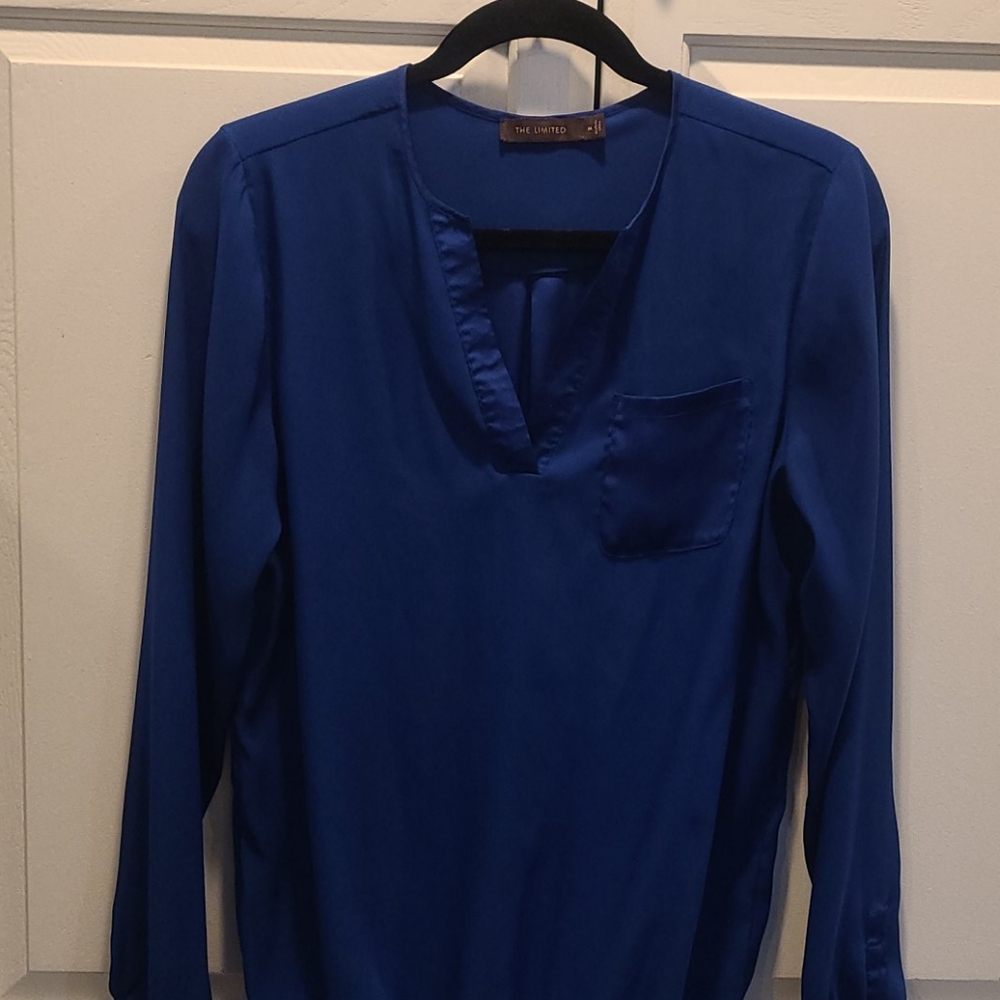 The Limited Royal Blue  Blouse